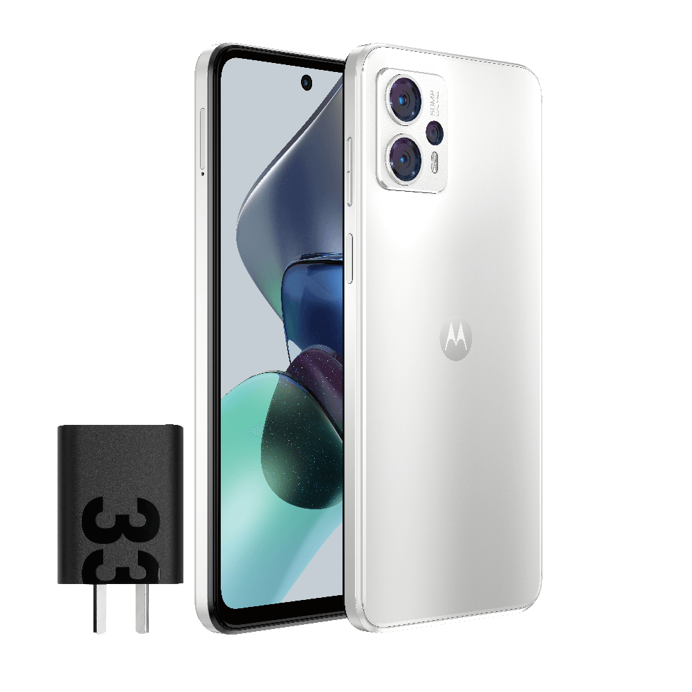 Celular Motorola Moto G23 4GB 128GB Blanco PAWY0015AR